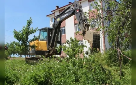 Giresun Belediyesi Kent Genelinde Altyapıdan Park Düzenlemelerine Kadar Hizmet Seferberliğini Sürdürüyor