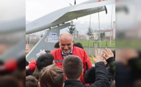 Canik Belediye Başkanı İbrahim Sandıkçı: “TÜBİTAK Destekli Projelerle Gençlerimiz ve Özel Öğrencilerimiz İçin Üretmeye Devam Ediyoruz”