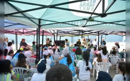 Beylikdüzü’nde Marmara Denizi Günü Etkinliğinde Deniz Suyu Sıcaklığındaki Artışa Dikkat Çekildi