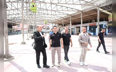 Geyve Belediye Başkanı Selçuk Yıldız: “Kapalı Pazar Yerimizi Modern ve Konforlu Hale Getiriyoruz”