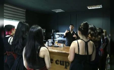 Çankaya Belediyesi ve Birleşmiş Milletler iş birliğiyle kadınlara yönelik barista eğitimi başladı