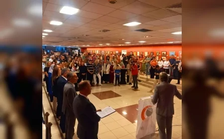 Türk Kızılay İzmir ve Ege Üniversitesinden Filistin’e destek için anlamlı sanat buluşması