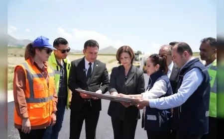 Eskişehir Büyükşehir Belediye Başkanı Ayşe Ünlüce: “Çeltik yolu için verdiğimiz sözü yerine getiriyoruz”