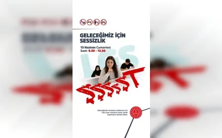 Milli Eğitim Bakanı Yusuf Tekin: “Çocuklarımızın Emeklerine Destek Olmak İçin Sınav Saatlerinde Sessiz Olmaya Özen Gösterelim”