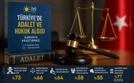 İYİ Parti’nin adalet araştırması hukuk algısındaki kaygıları ortaya koydu