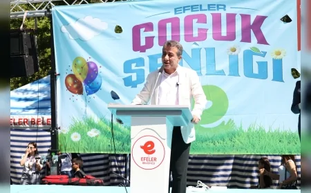 Efeler Belediye Başkanı Anıl Yetişkin: “Tüm çocuklarımızı ve ailelerini Pınarbaşı’na bekliyoruz”