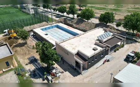 Bursa Yıldırım’daki Şahin Başol Spor Kompleksi’nde Yarı Olimpik Havuz Dört Mevsim Hizmet Verecek!