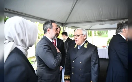 Ak Parti Ankara İl Başkanı Hakan Han Özcan Rusya Günü Resepsiyonunda Diplomatik Temaslarda Bulundu