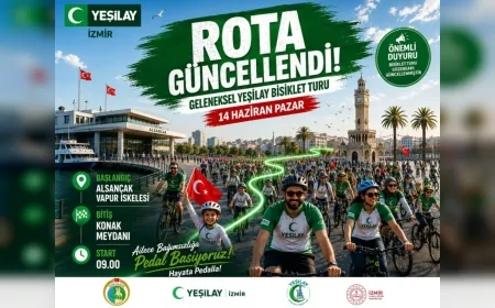 Yeşilay İzmir Şube Başkanı Dr. Ömer Yahşi: “Dünya Kupası heyecanını sağlıklı bir geleceğe doğru çevireceğimiz pedallarla birleştiriyoruz”