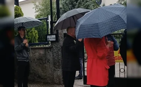 Çorum'da LGS Günü Yağmur ve Bahçe Yasağı Velilere Zor Anlar Yaşattı