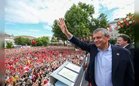CHP Lideri Özgür Özel: “Bu kalabalıkları toplayan adaletsizlikler ve milletin vicdanıdır”