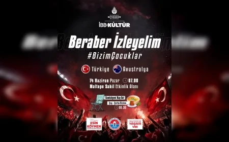 Maltepe Sahili’nde Dev Ekran Kurulacak Türkiye Avustralya Maçı Binlerce Taraftarı Bir Araya Getirecek
