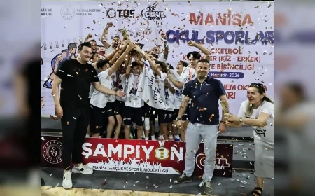 Okul Sporları Basketbol Türkiye Birinciliği’nde kızlarda Kocaeli, erkeklerde İzmir şampiyon oldu
