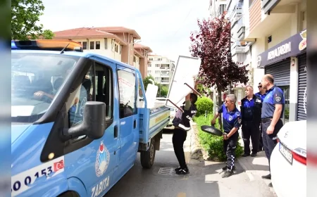 Şehzadeler’de Zabıta Ekipleri Yol ve Kaldırım İşgallerine Yönelik Denetimlerini Sürdürüyor