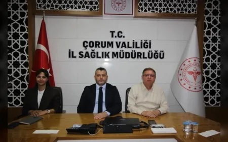 Çorum İl Sağlık Müdürü Prof. Dr. Sinan Zehir: “Kaliteli ve Erişilebilir Sağlık Hizmeti İçin Çalışmalarımız Sürüyor”