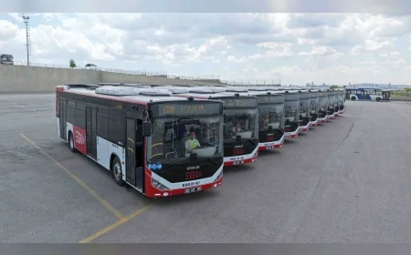 Ankara’da Toplu Taşıma Filosu Güçleniyor, Otobüs Sayısı 1979’a Ulaştı