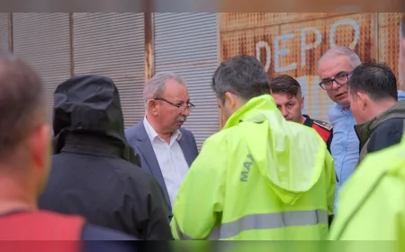 METEOROLOJİK REKOR YAĞIŞ SONRASI SALİHLİ’DE MÜDAHALE VE DEĞERLENDİRME