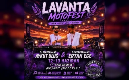 Çorum’da Düzenlenen Lavanta Motofest Türkiye’nin Dört Bir Yanından Motosiklet Tutkunlarını Buluşturdu