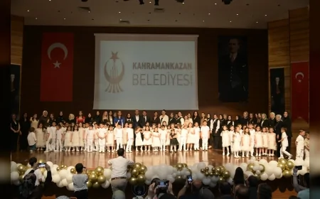 Kahramankazan Belediye Başkanı Selim Çırpanoğlu: “Minik yavrularımızın ilk mezuniyet sevincine ortak oluyoruz”