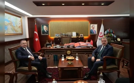 TBMM Dışişleri Komisyonu Başkanı Fuat Oktay’dan BBP Genel Başkanı Mustafa Destici’ye Taziye ve Tebrik Ziyareti