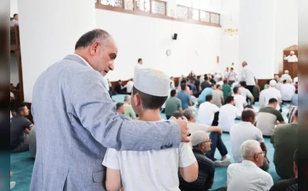 Canik Belediye Başkanı İbrahim Sandıkçı: “Camilerimizin Manevi İkliminde Çocuklarımız ve Gençlerimizle Buluşuyoruz”