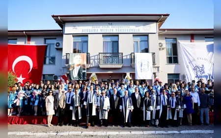 DEÜ Rektörü Prof. Dr. Bayram Yılmaz: “Ülkemizin geleceğine değer katacak gençlerimizi yeni yaşamlarına uğurluyoruz”