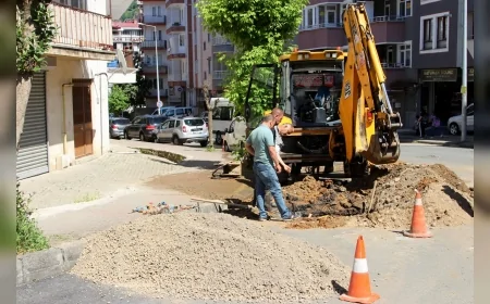 Giresun Belediyesi Ekipleri Altyapıdan Park Bakımına Kadar Kent Genelinde Çalışmalarını Sürdürüyor