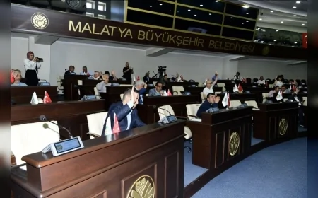 Malatya Büyükşehir Belediye Meclisi Yeni Çarşı İçin Sektörel Yerleşim ve Kümelenme Planını Kabul Etti
