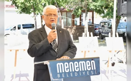 Menemen’de Şehit Kaymakam Kemal Bey ve 927 Şehit Vefatlarının 107. Yılında Anıldı