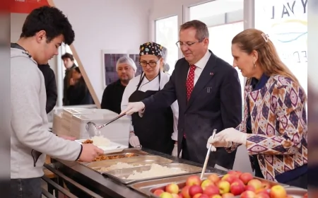 Ayvalık Belediye Başkanı Mesut Ergin: “Öğrenci Kent Lokantaları 2026-2027 Eğitim Döneminde de Hizmet Vermeyi Sürdürecek”
