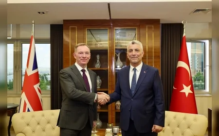 Ticaret Bakanı Prof. Dr. Ömer Bolat: “Türkiye ile Birleşik Krallık 40 milyar dolarlık ortak ticaret hedefine odaklandı”