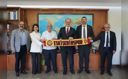 Kültür ve Turizm Bakan Yardımcısı Dr. Serdar Çam ESİDER Heyetini Kabul Etti, Kültürel Projeler Görüşüldü