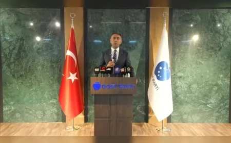 Dost Partisi Genel Başkanı Rıdvan Eşin: “Seçim tarihinden çok milletin geçim derdi konuşulmalıdır”