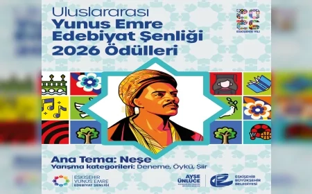 Eskişehir Büyükşehir Belediyesi Edebiyat 2026 Ödülleri İçin Başvuruları Sürdürüyor!