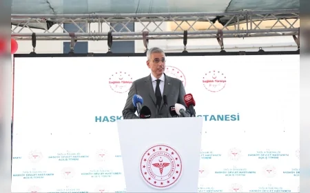 Sağlık Bakanı Prof. Dr. Kemal Memişoğlu: “Türkiye Sağlıkta Dünyanın En İyi Hizmetini Sunabilir Hâle Geldi”