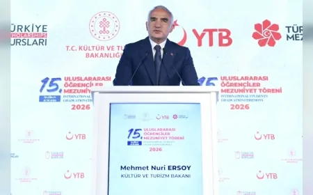KÜLTÜR VE TURİZM BAKANI MEHMET NURİ ERSOY: “SİZLER ÜLKELERİNİZ İLE TÜRKİYE ARASINDAKİ EN GÜÇLÜ TEMSİLCİLERSİNİZ”