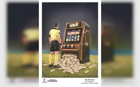 Denizli Büyükşehir Belediyesi 6. Uluslararası Karikatür Yarışması’nda 41 ülkeden 1.164 eser arasından kazananlar belirlendi