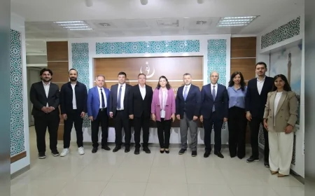 Çorum Vali Yardımcısı Yeliz Mercan İl Sağlık Müdürlüğünde Sağlık Hizmetleri ve Yatırımlarını Değerlendirdi