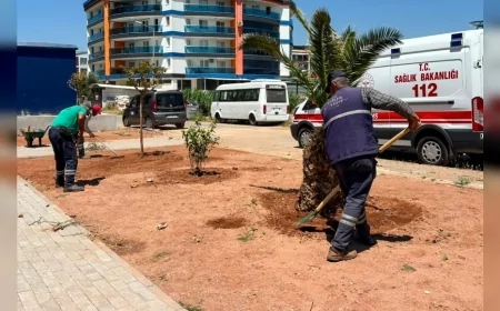 Efeler’de Yapımı Süren Fenerbahçeliler Parkı’nda Çalışmalar Tamamlanma Aşamasına Geldi