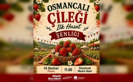 Yunusemre Belediye Başkanı Semih Balaban: “Osmancalı çileğinin ilk hasadını büyük bir coşkuyla kutlayacağız”