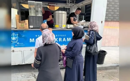 Konak Belediyesi LGS Günü Öğrenci ve Velilere İkram ve Bekleme Desteği Sağladı
