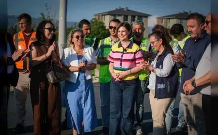 Eskişehir Büyükşehir Belediye Başkanı Ayşe Ünlüce: “Eskişehir’imiz İçin Çalışmaya Kararlılıkla Devam Edeceğiz”