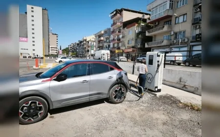 Efeler Belediyesi Otoparklarında Elektrikli Araç Şarj İstasyonları Hizmete Girdi