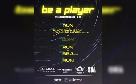 ÇANKAYA BELEDİYESİ DESTEĞİYLE DÜZENLENECEK “BE A PLAYER ANKARA” SPOR TUTKUNLARINI MOGAN GÖLÜ’NDE BULUŞTURACAK