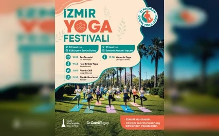 İZMİR'DE DÜNYA YOGA GÜNÜ KAPSAMINDA İKİ GÜNLÜK FESTİVAL VE VAPURDA YOGA ETKİNLİĞİ DÜZENLENECEK