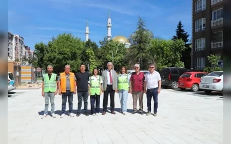 Eskişehir Büyükşehir Belediyesi Gökmeydan Mahallesi’nde 39 araç kapasiteli ücretsiz otoparkı hizmete açtı