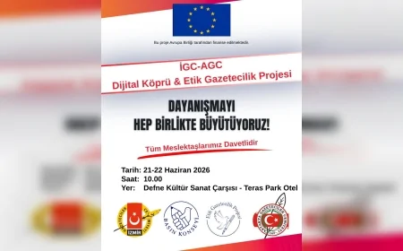 İzmir Gazeteciler Cemiyeti, Etik Gazetecilik Projesi kapsamında Hatay ile Dijital Köprü kuracak