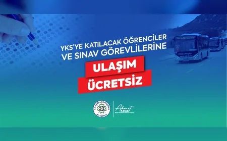 Muğla Büyükşehir Belediyesi YKS’ye Girecek Öğrenci ve Görevlilere Ücretsiz Ulaşım Desteği Sağlayacak