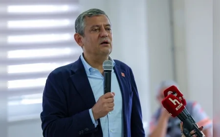 CHP LİDERİ ÖZGÜR ÖZEL: “TÜRKİYE’DE EMEKÇİLER YENİDEN İKTİDAR OLACAK, ALIN TERİ YENİDEN KARŞILIĞINI ALACAK”