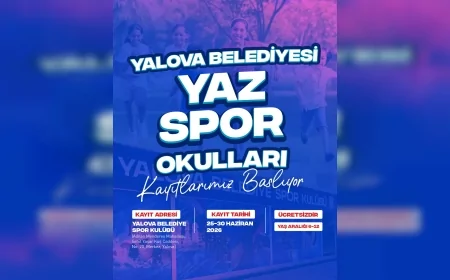 YALOVA BELEDİYE BAŞKANI MEHMET GÜREL: “ÇOCUKLARIMIZI SPORLA BULUŞTURARAK YAZ TATİLİNİ VERİMLİ HALE GETİRMEK İSTİYORUZ”